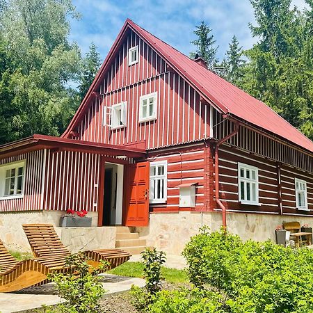 Chalupa Janovice Rudník Exterior foto
